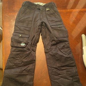 Ski pants size s used once